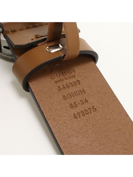 Gucci Interlocking Belt Leather